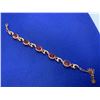 Image 3 : Appraised at $1300 - Ladies 925 Silver Natural Ruby 6.75 carat Bracelet