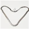 Image 1 : Silver Cuban 18 32.6G Necklace, Suggested Retail Value $1000 (Estimated Selling Price from $150 to $