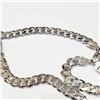 Image 2 : Silver Cuban 18 32.6G Necklace, Suggested Retail Value $1000 (Estimated Selling Price from $150 to $