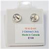 Image 3 : 10K White Gold Citrine(1.3ct) Earrings, Made in Canada, Suggested Retail Value $240 (Estimated Selli