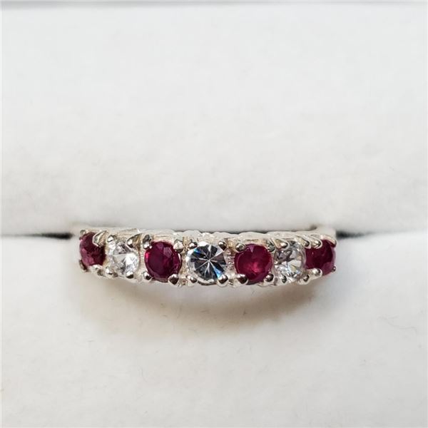 Silver Ruby Ring, Suggested Retail Value $160