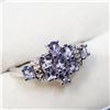 Image 2 : Silver Tanzanite(1.2ct) Ring, Suggested Retail Value $200 (Estimated Selling Price from $30 to $60)