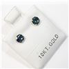 Image 2 : 10K Yellow Gold Sapphire (0.65ct) Earrings, Made in Canada, Suggested Retail Value $200 (Estimated S