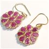 Image 2 : Silver Ruby Earrings, Suggested Retail Value $200 (Estimated Selling Price from $30 to $60)