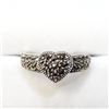 Image 1 : Silver Marcasite Ring, Suggested Retail Value $120