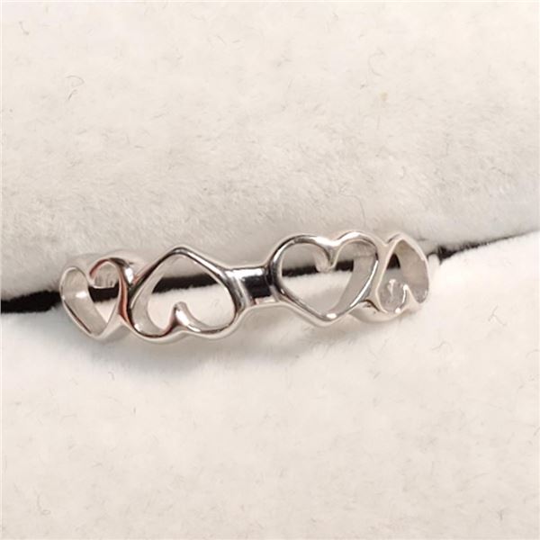 Silver Heart Ring, Suggested Retail Value $100