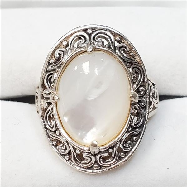 Silver Pearl Ring, Suggested Retail Value $160