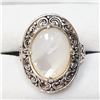 Image 1 : Silver Pearl Ring, Suggested Retail Value $160