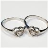 Image 1 : Silver Set Of 2 Cz Ring, Suggested Retail Value $200 (Estimated Selling Price from $30 to $60)