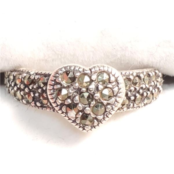 Silver Marcasite Ring, Suggested Retail Value $160