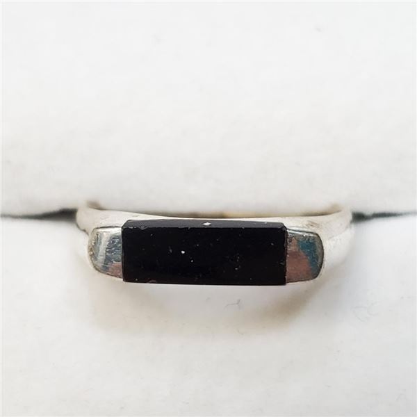 Silver Black Onyx Ring, Suggested Retail Value $100