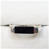 Image 1 : Silver Black Onyx Ring, Suggested Retail Value $100