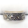 Image 1 : Silver Marcasite Ring, Suggested Retail Value $160
