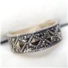 Image 2 : Silver Marcasite Ring, Suggested Retail Value $160