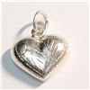 Image 1 : Silver Heart Shaped Necklace (~length 18inches), Suggested Retail Value $160
