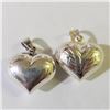 Image 1 : Silver Lot Of 2 Heart Pendant (~weight 3.85g), Suggested Retail Value $100