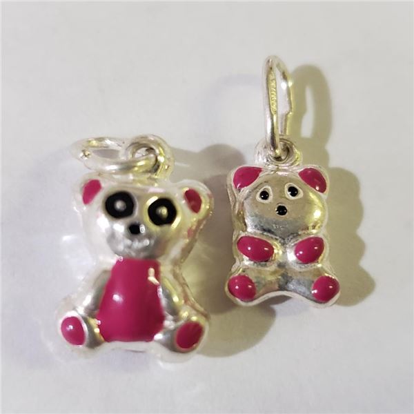 Silver Lot Of 2 Pendant, Suggested Retail Value $100