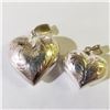 Image 1 : Silver Lot Of 2 Heart Pendant (~weight 6.49g), Suggested Retail Value $140