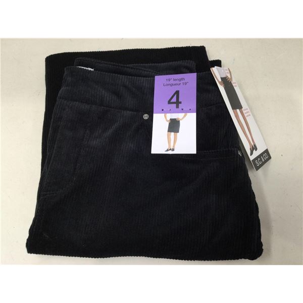 S.C  Co 19in Length Corduroy Skirt (4)