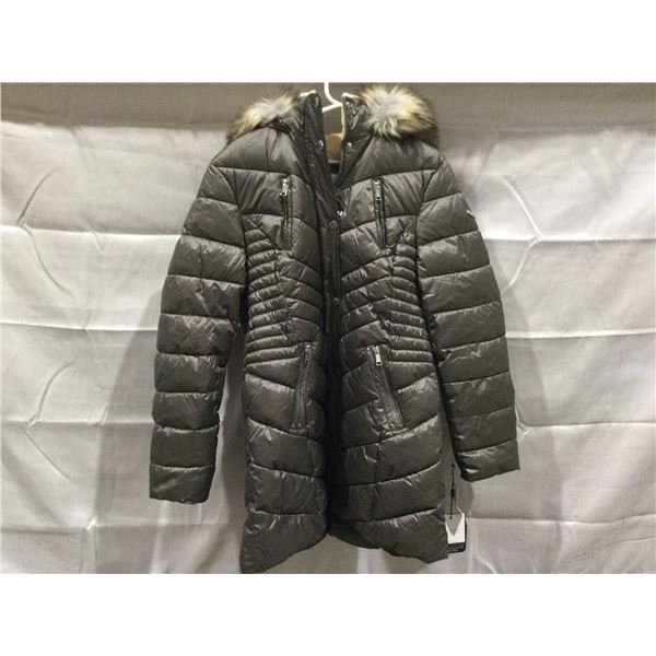 Laundry by Shelli Segal Hooded Puffer Jacket (L)