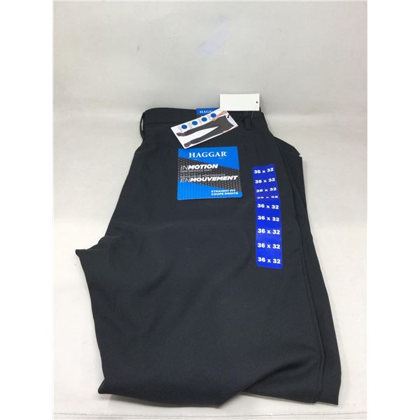 Haggar Straight Fit Mens pants (36 x 32)
