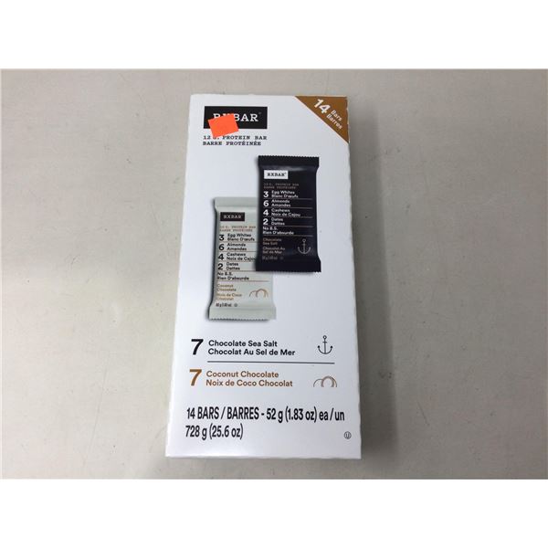 RX Bar Chocolate Sea Salt and Coconut Chocolate Protein Bars (14 x 52g)