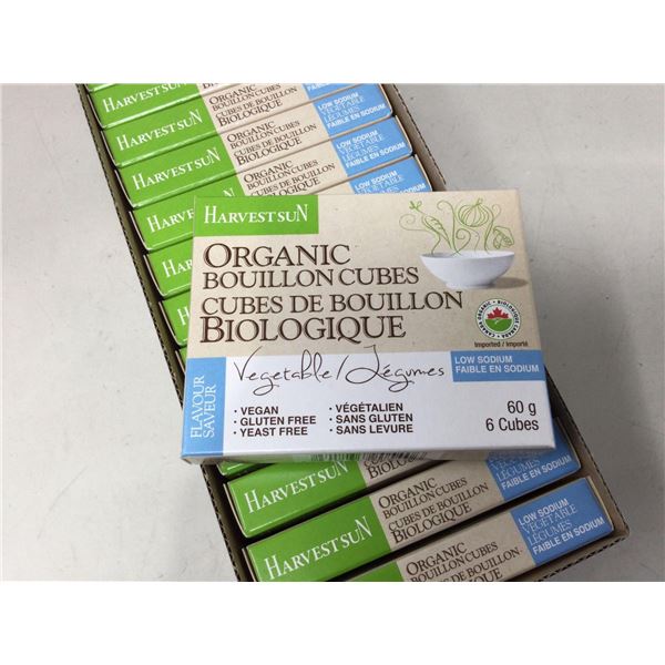 HarvestSun Organic Bouillon Cubes-Vegetable (60g x 15)