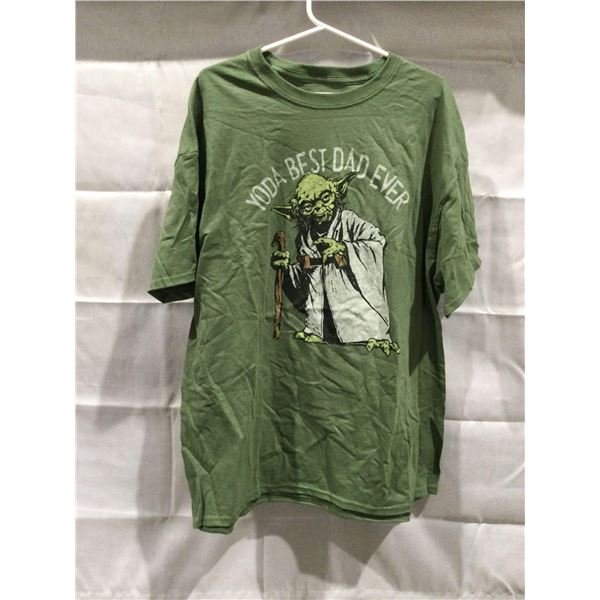 Yoda Best Dad Ever Star Wars T-Shirt (XL)