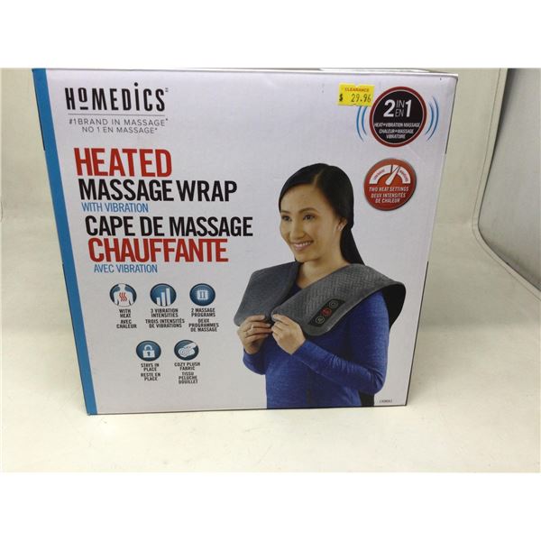Homedics Heated Massage Wrap with VibrationÂ 