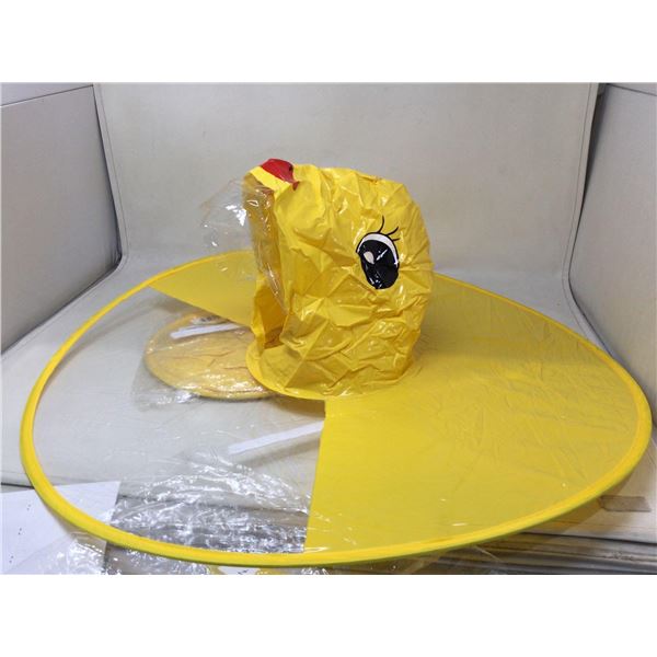 Duck Rain Hat Cover (2) Medium size