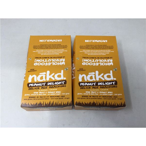 Nakd Peanut delight Raw Fruit and Peanut Bars (2 x 18 x 35g)