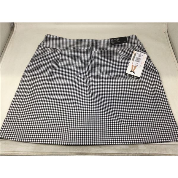 S.C  Co Checked Skirt (12)