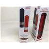 Image 2 : Electric Pepper Mill Set (Red  Black)