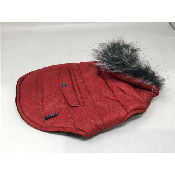 Bailey  Bella Fleece Lined Coat with Fur Trim Hood (XS)