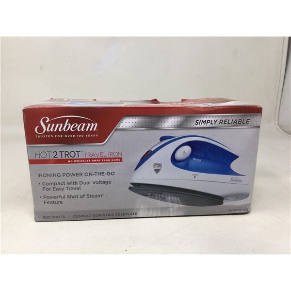 Sunbeam Hot 2 Trot Travel Iron