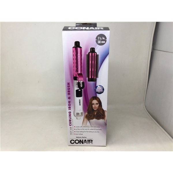 ConairÂ 1 1/2in Hot Air Curling Iron  Brush