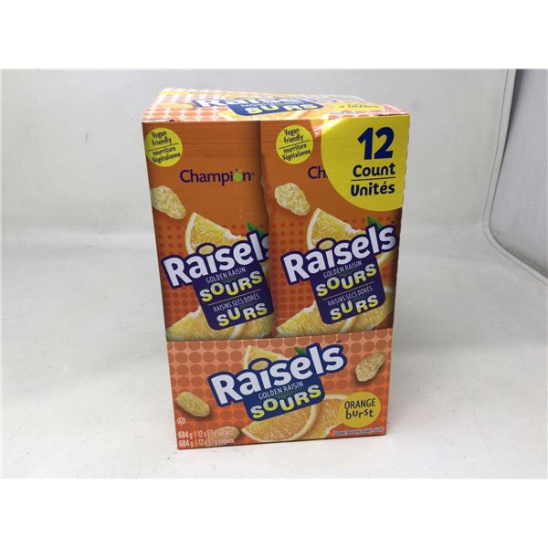 Raisels Golden Raisin Sours (12 x 57g)