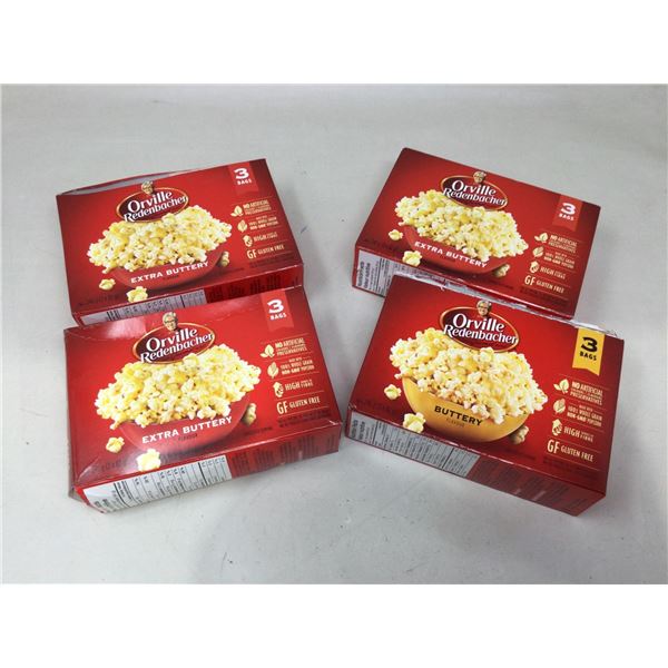 Orville Redenbacher Microwave Popcorn (4 x 3)