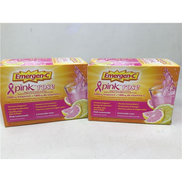 Emergen-C Pink Rose (2 x 30pkts)