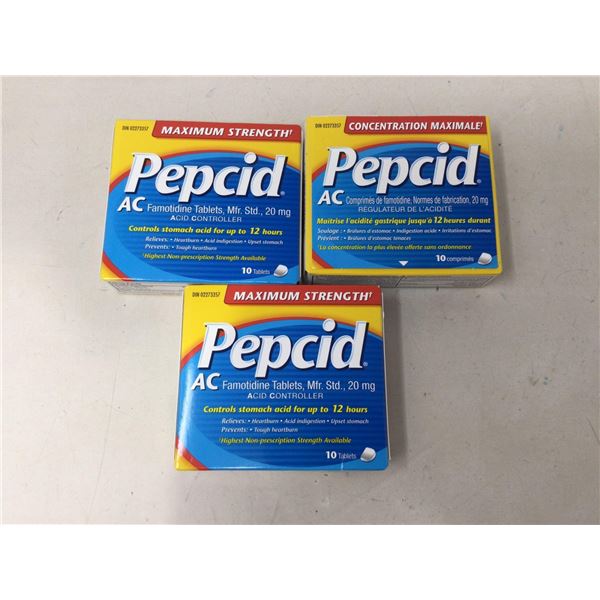 Pepcid AC (3 x 10)