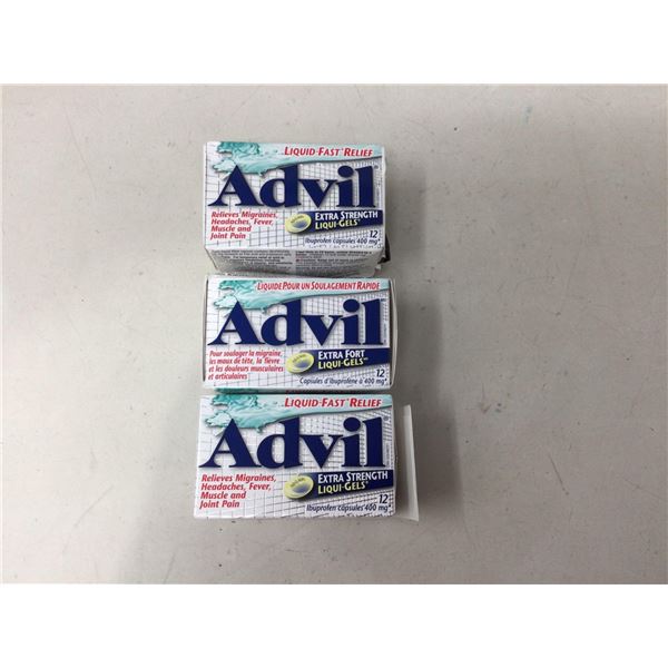 Advil Extra Strength Liquid Gels (3 x 12)