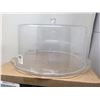 Image 2 : Acrylic Covered Cake Platter 12in x 4in H