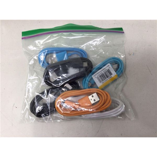 Lot of Android Charging Cables