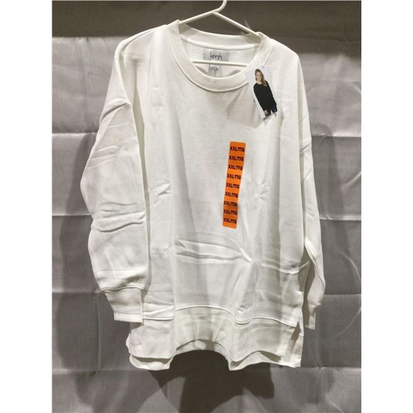 Kersh Pullover- White (XXL)