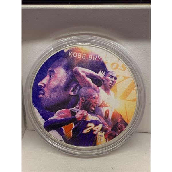 Collectible Cased Kobe Bryant Medallion Coin