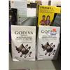 Image 1 : Godiva Masterpieces Belgium Dark Chocolate (415g) Lot of 2Â 