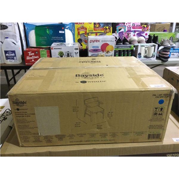 Bayside Furnishings 2-Pack Chairs (30.5in x 22.8in x 23.5in)Â 