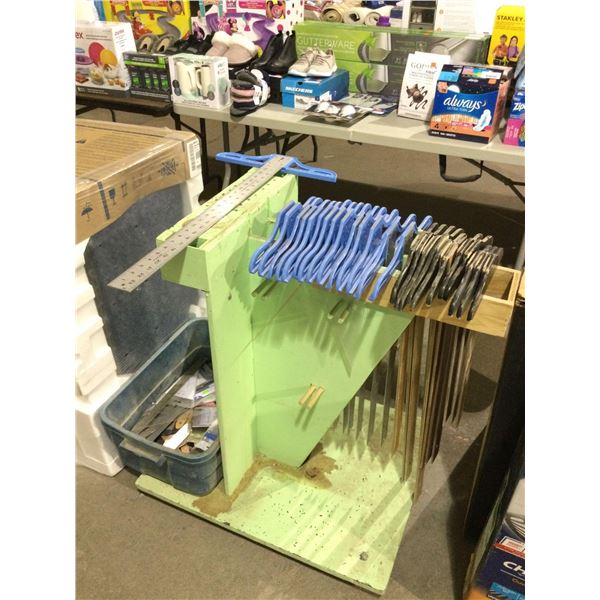 Lot of TÂ Squares and Assorted Measuring ToolsÂ 