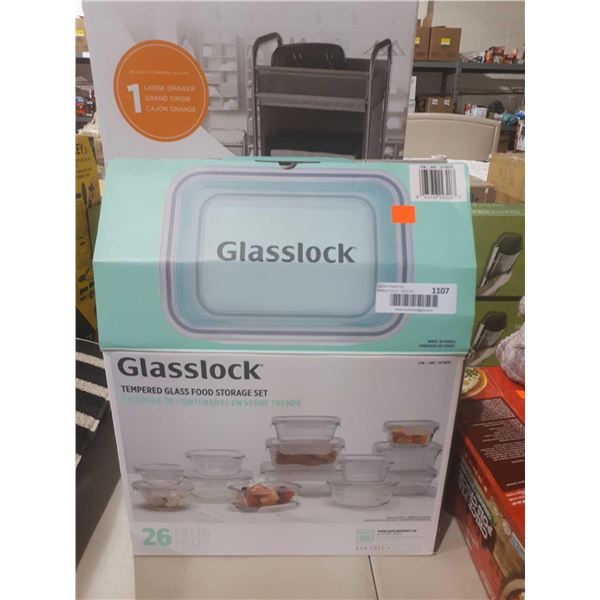 Glasslock Tempered Glass Food Storage SetÂ 