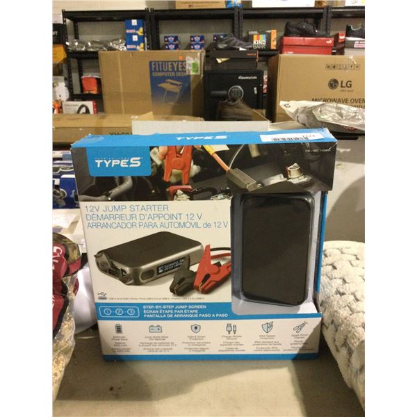 TypeS 12V JumpstarterÂ and Power BankÂ 